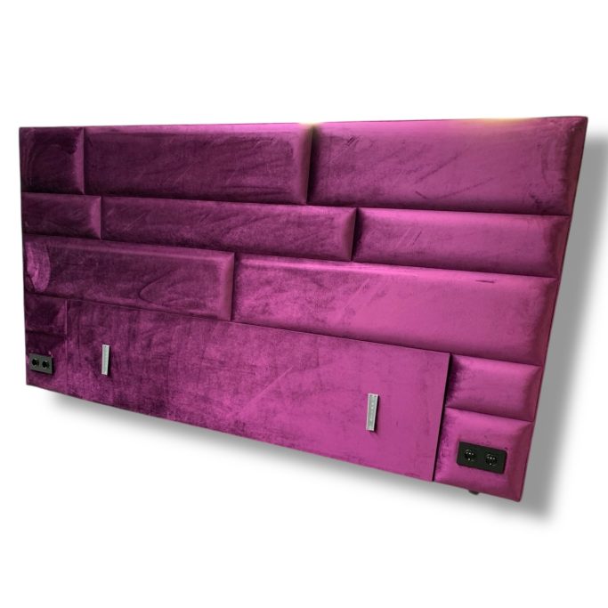 Luxus-Boxspringbett mit Ihrem extravaganten Kopfteil individuell gestalten