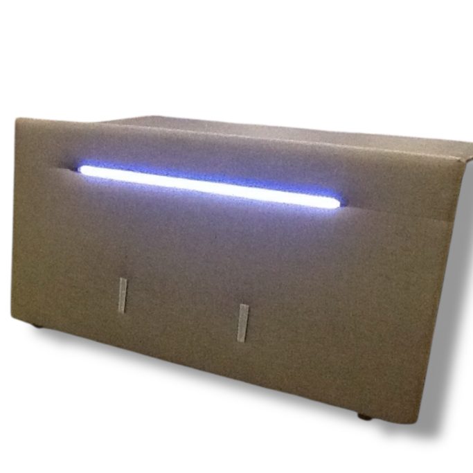 Luxus-Boxspringbett mit Technik individuell gestalten